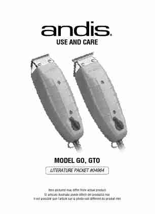 Andis Company Trimmer go-page_pdf